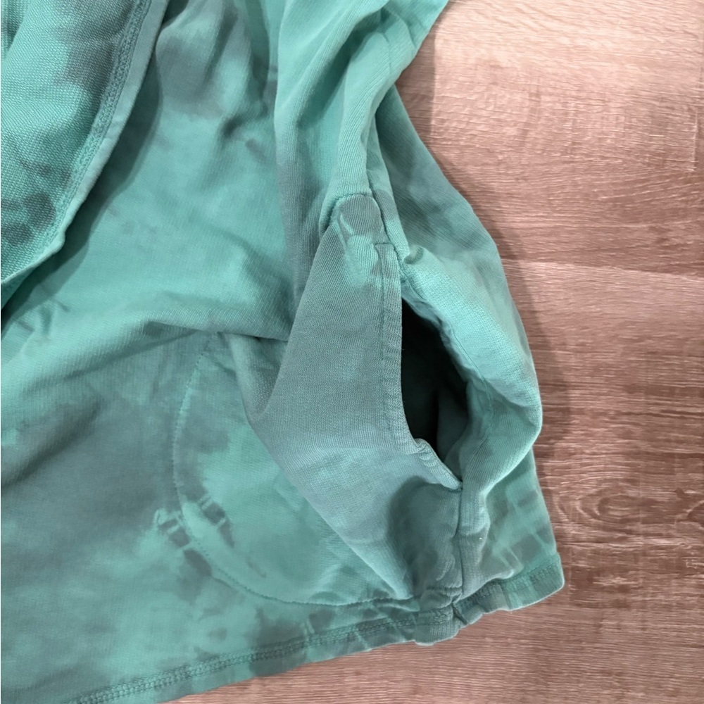 Green Tie-Dye Hooded Jacket - Picture 4 of 7